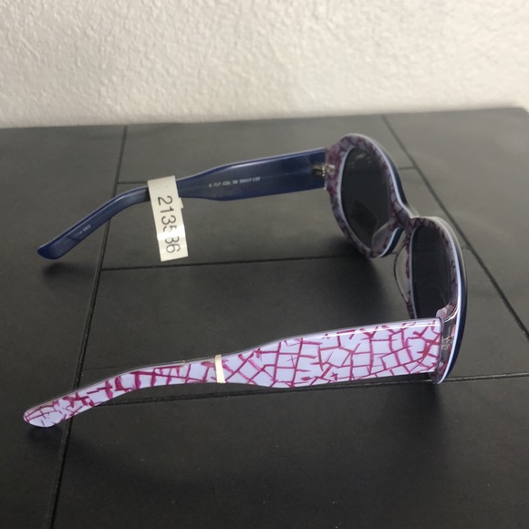 Roberto Steffani blue and purple woman’s sunglasses - Picture 3 of 7